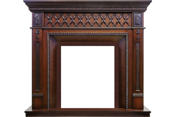 Dimplex Каминокомплект Alexandria - Махагон коричневый антик с очагом Flagstaff