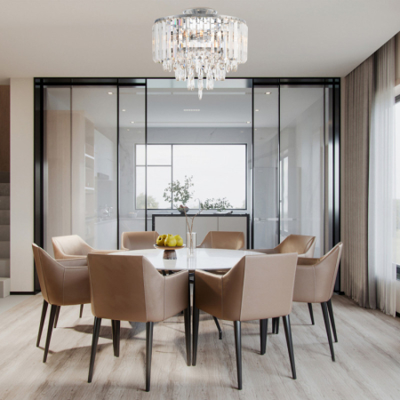 Накладная люстра Arte Milano 375509/6/40/390 CR