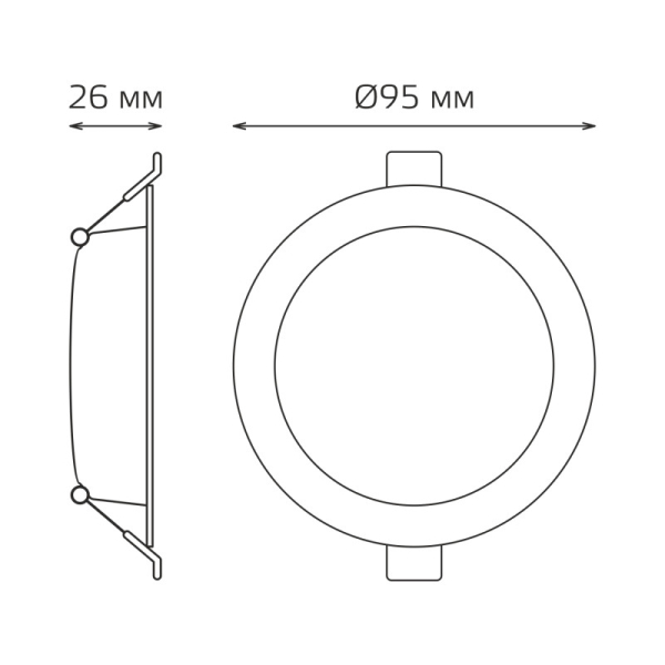 Светильник Downlight Gauss 9030420205