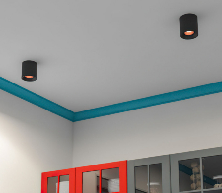 Накладной светильник Denkirs DK3090-BK+RD