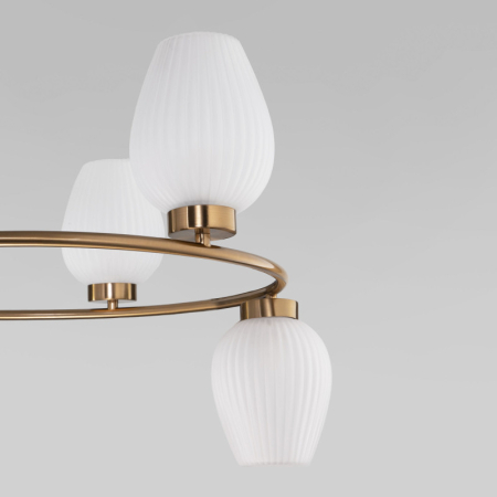 Подвесная люстра Eurosvet 30183/6 латунь