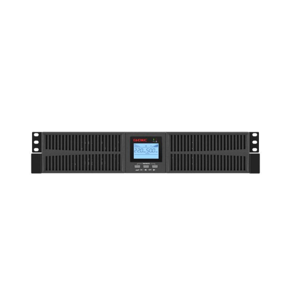 Источник бесперебойного питания онлайн для Small Rackmount 2000В.А/1800Вт 1/1 8хIEC C13 EPO USB RS-232 Rack 2U без АКБ 9А.ч DKC SMALLR2A0PI