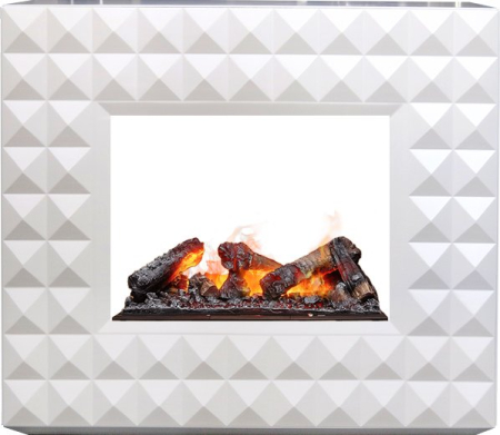 Dimplex Каминокомплект Diamond - Бьянко белый с очагом Cassette 600 NH