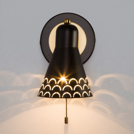 Бра Eurosvet 70100/1 черный