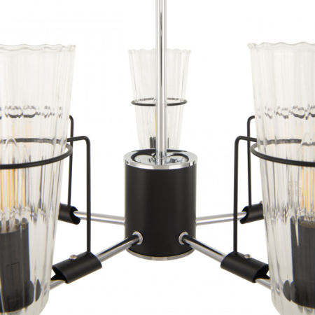 Люстра на штанге Arte Milano 328107/5 CR.BK