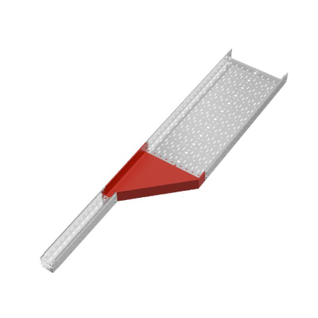 Переходник правый 100х100-500мм "ПЛЮС" HD85 КМ PL17859