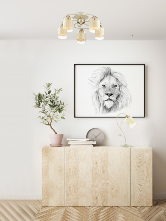 Накладная люстра LUMION 3029/5C