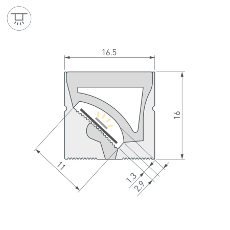 Профиль Arlight 059570