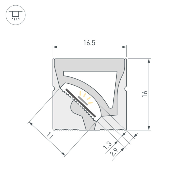Профиль Arlight 059568