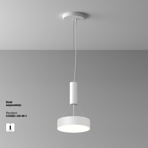 Накладной светильник Maytoni Technical C032CL-24W4K-RD-W