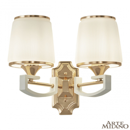 Бра Arte Milano 302457/2W Wh/Gd