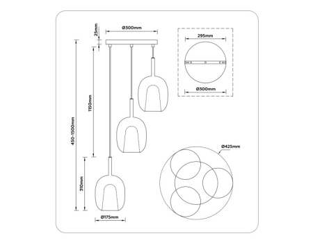 Подвесной светильник Ambrella Light LH11153