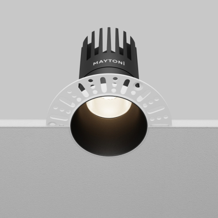 Встраиваемый светильник Maytoni Technical DL122-15W-4K-TRS-B