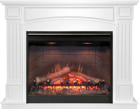 Dimplex Каминокомплект Boston - Белый с очагом Symphony 26'' DF2608-INT