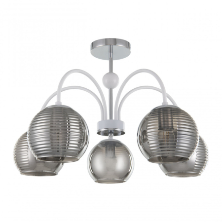 Люстра на штанге Arte Milano 320719/5 CR+WH