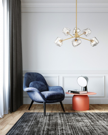 Люстра на штанге Simple Story 1109-6PL