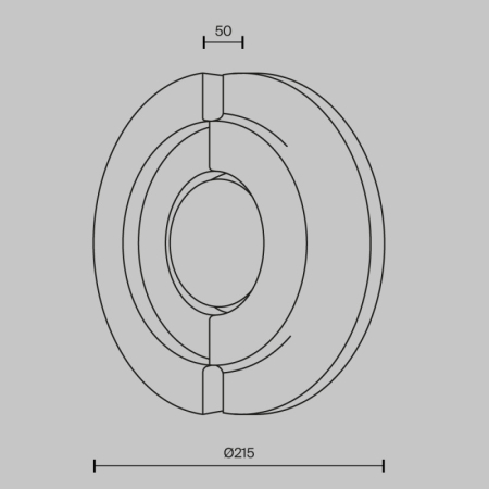 Бра Maytoni MOD462WL-L10BG3K