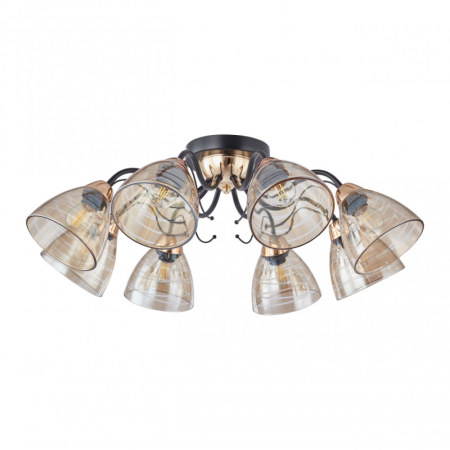 Накладная люстра Arte Milano 331234/8 BK+FGD