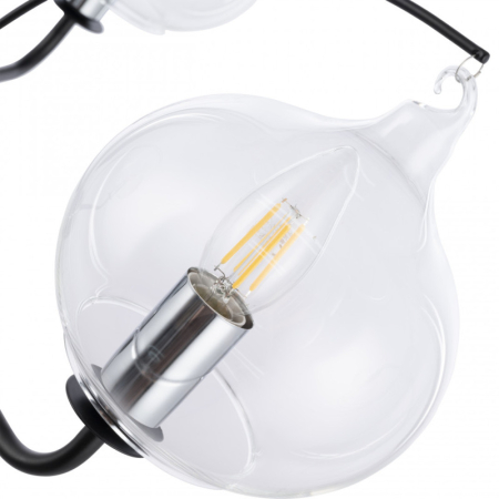 Люстра на штанге Arte Milano 321007/5 BK.CR