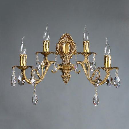 Бра AMBIENTE by BRIZZI 8888/2+2 AB Tear Drop