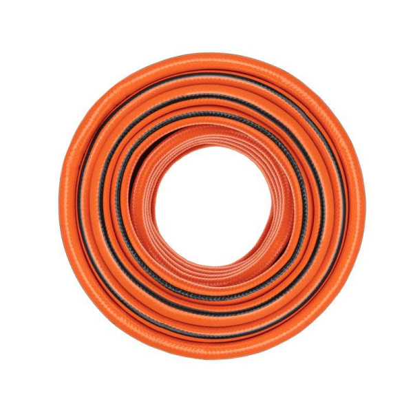 Шланг поливочный ПВХ 3-х слойный армированный 3/4" 25м Профи Плюс ЧЕТЫРЕ СЕЗОНА