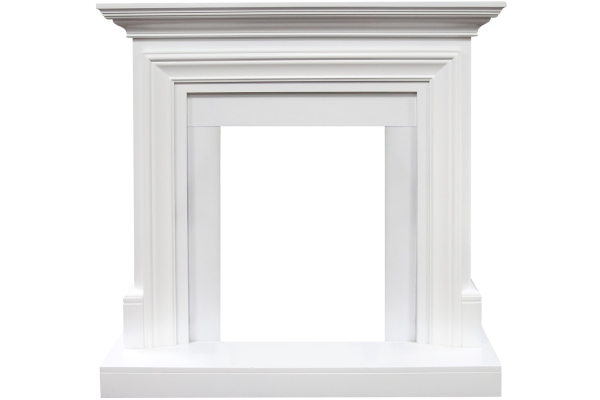 Royal Flame Каминокомплект Bradford - Белый с очагом Fobos FX M Brass