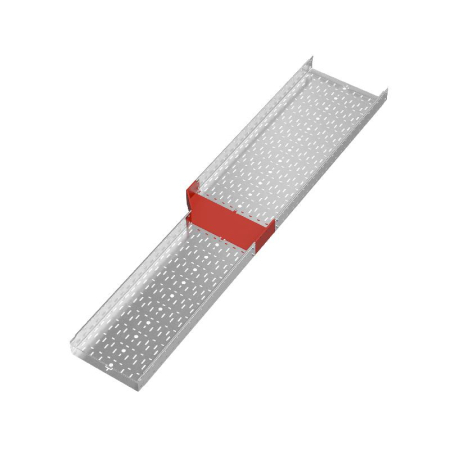 Переходник для лотка левый 100х400-500мм "ПЛЮС" HD85 КМ PL17900