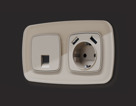 Клавиша/Накладка Ambrella Volt OP3690