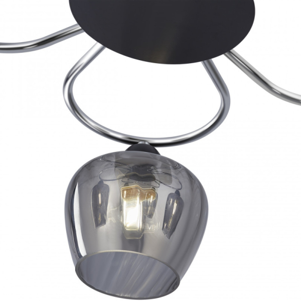 Накладная люстра Arte Milano 321508/5 CR+BK