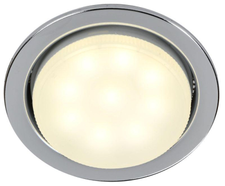 Светильник точечный GX53 встраив. хром. IEK LUVB0-GX53-1-K23