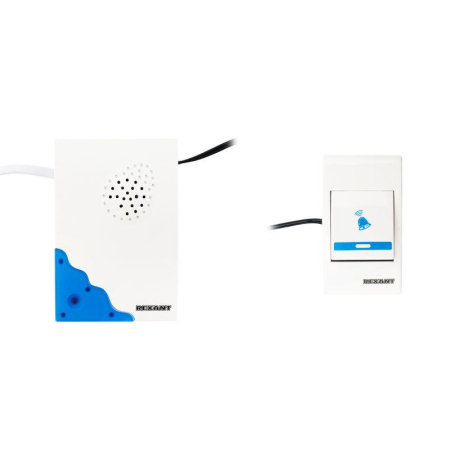 Звонок электрический RX-8 с проводом и кнопкой 36 мелодий REXANT