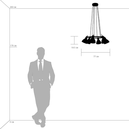 Подвесная люстра Lightstar 761167