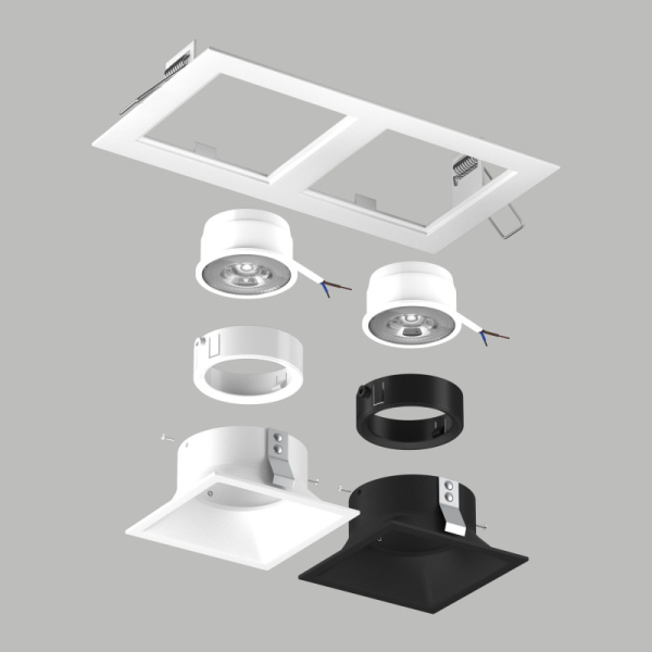 Встраиваемый светильник Lightstar D5260607WBMOD