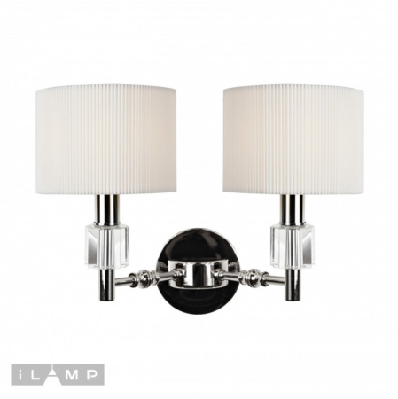 Бра iLamp W2404-2 Nickel