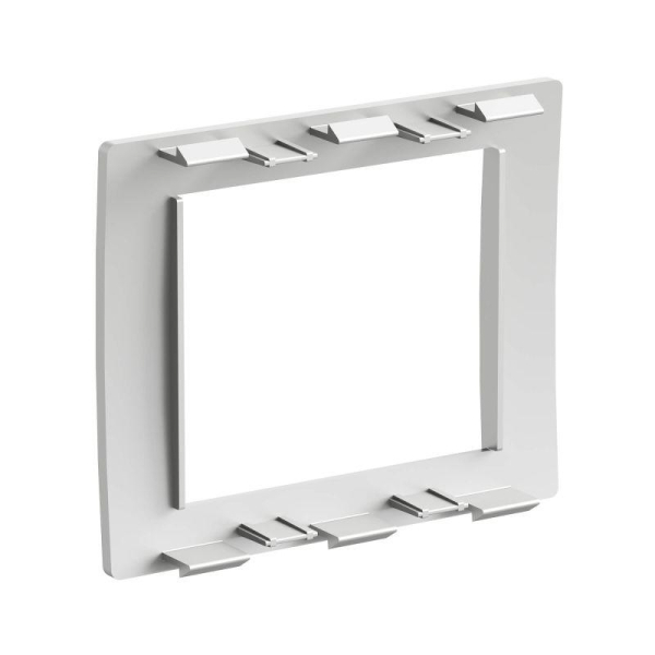 Рамка 2мод. универс. под Brava/VIVA/45х45 сер. металлик DKC F00011G