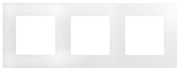 Рамка 3-м Etika бел. IEK 672503