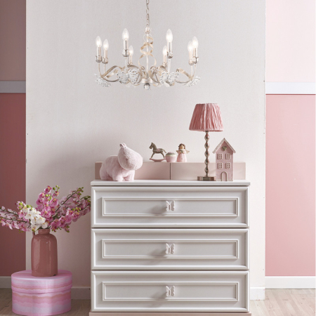 Подвесная люстра ARTE Lamp A8626LM-8WG