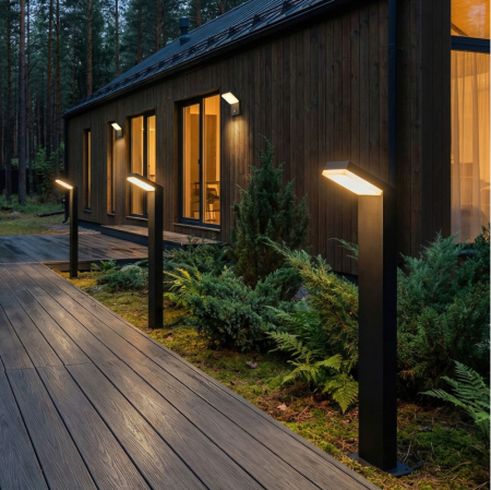 Садово-парковый светильник Elektrostandard 1542 3000K Чёрный