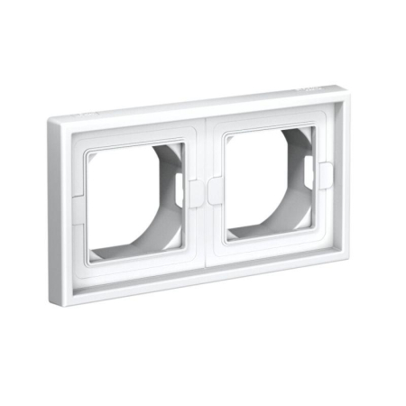 Рамка 2-м ArtGallery IP44 бел. SE GAL440102