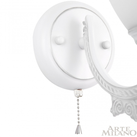 Бра Arte Milano 342837/1W WT+SL