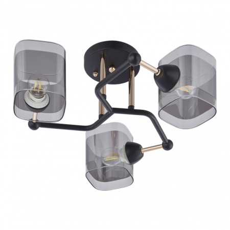 Накладная люстра Arte Milano 324308/3 BK+FG