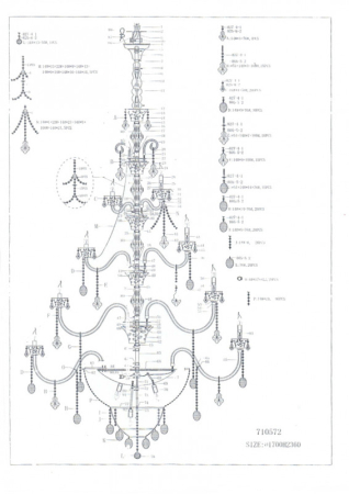 Подвесная люстра Lightstar 710572