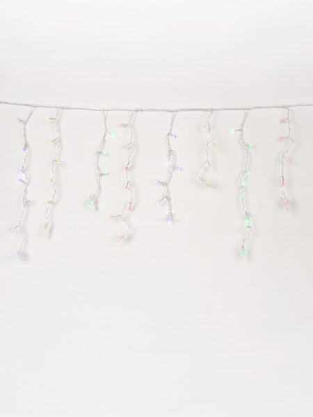 Гирлянда "Бахрома" DICLD-100M-C 100 мультиколорт светодиодов 1.7х0.5м с насадками SHLights 4690601047199