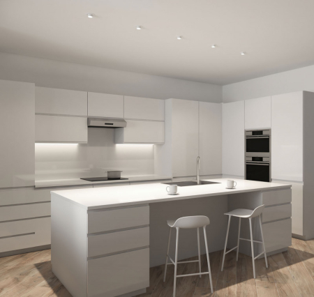 Встраиваемый светильник Denkirs DK3120-WH