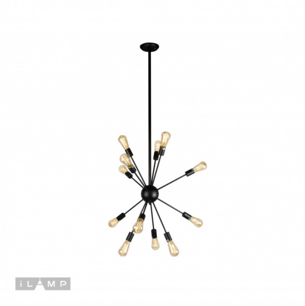 Подвесная люстра iLamp Loft209-12B