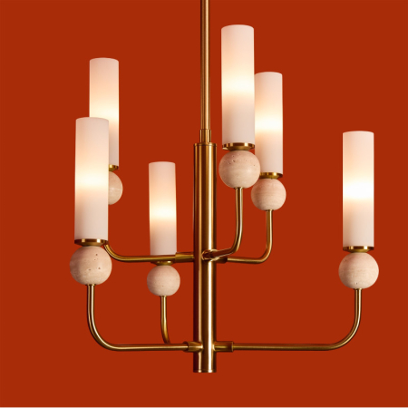 Люстра на штанге Freya FR5482CL-06BS1