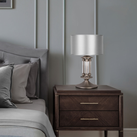 Настольная лампа Eurosvet 01045/1 сатин-никель