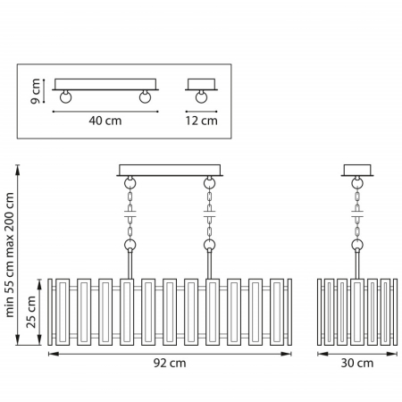 Подвесная люстра Lightstar 712162