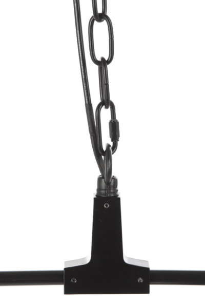 Подвесная люстра Cosmo 1212S-5 дымчатый/черный