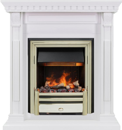 Dimplex Каминокомплект Orlean - Белый дуб с очагом Cavendish